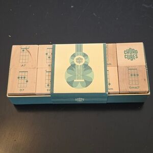 Uncle Goose Chord Cubes Ukulele Blocks - Made in The USA